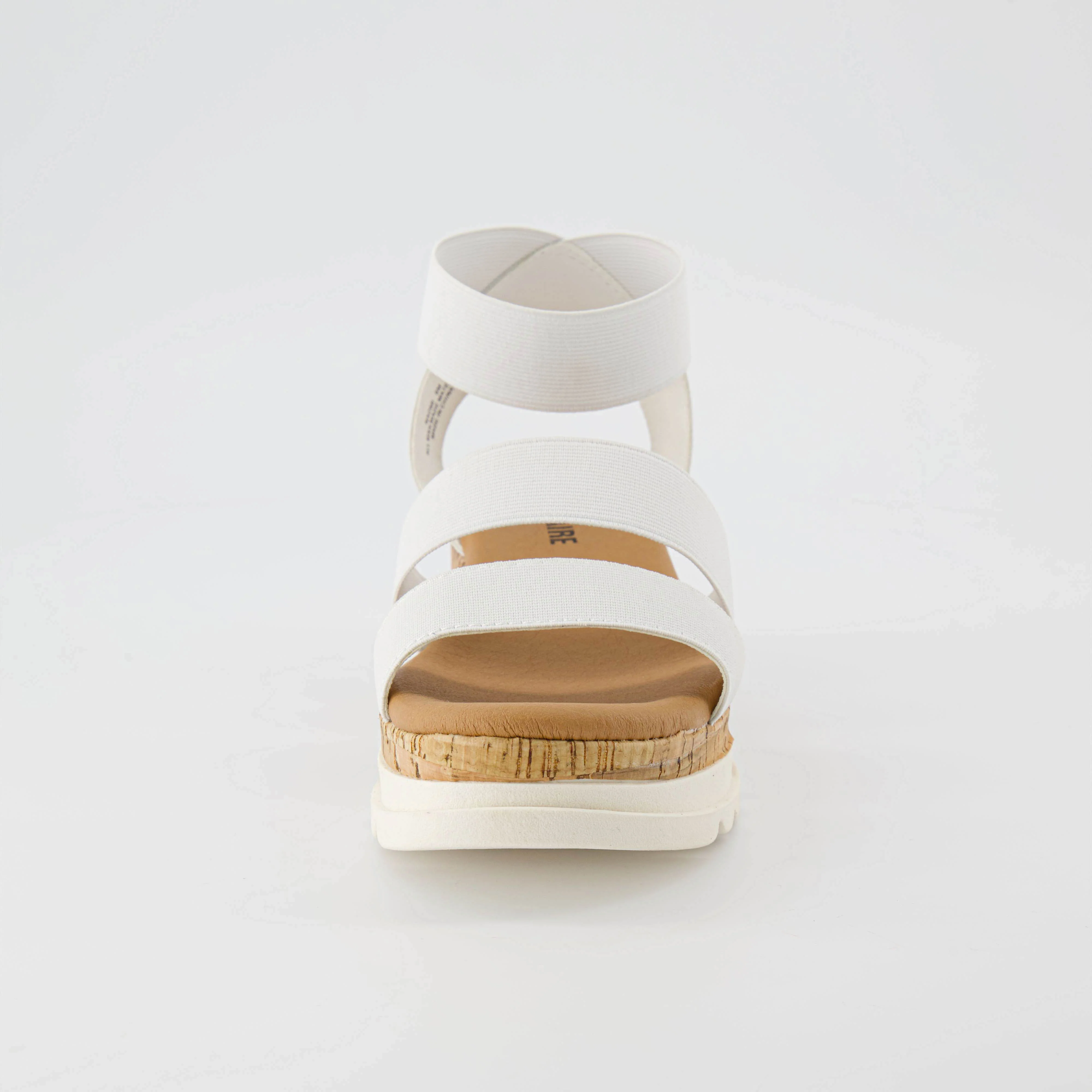 Naomi Stretch Cork Wedge Sandal - Image 9