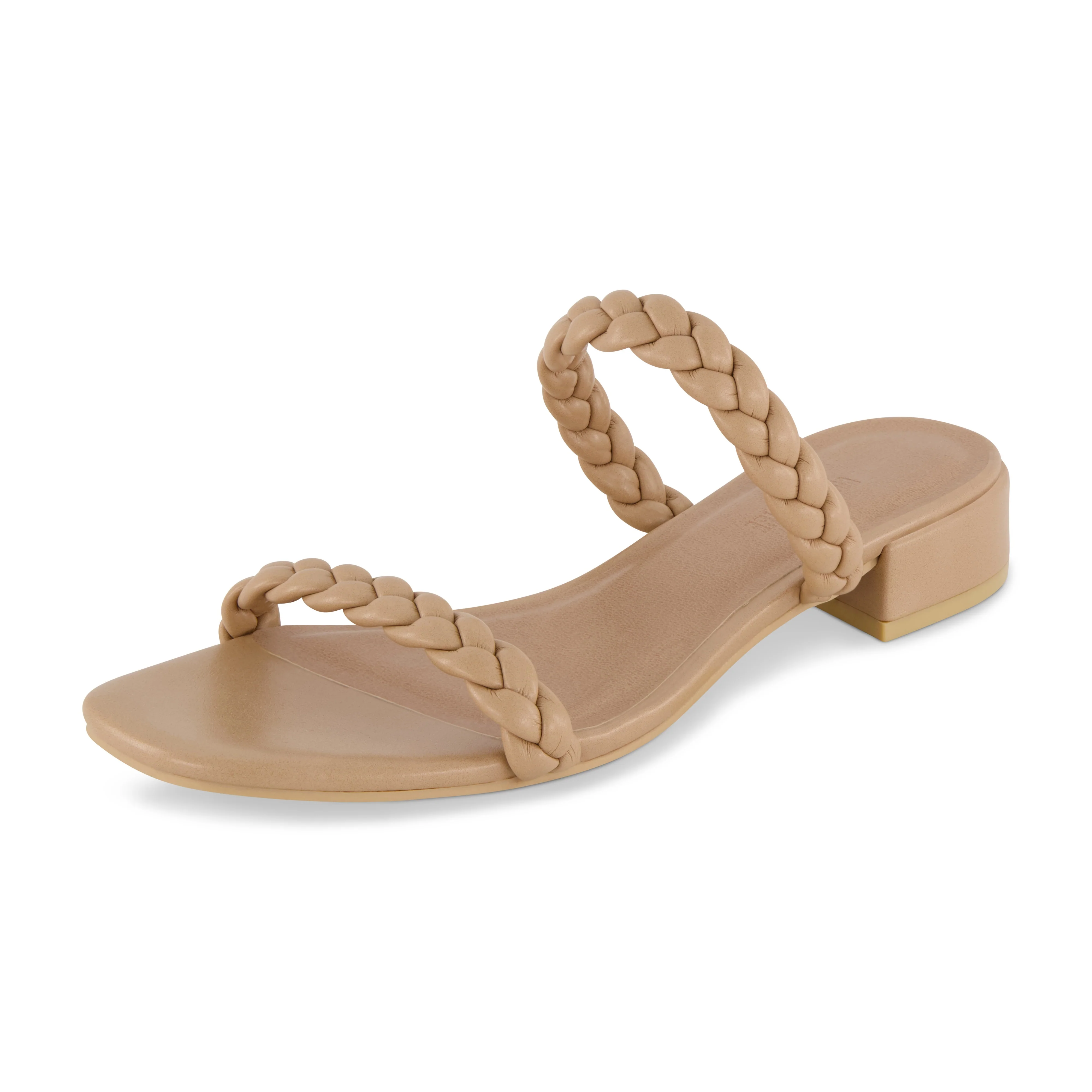 Neptune Braided Two Band Block Heel Sandal - Image 7